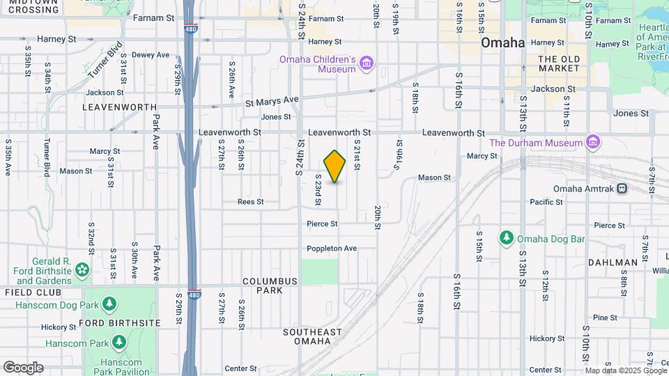 1026 S 22nd St, Unit Full Property - All Map and Location Details