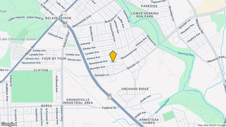 3800 Bonview Ave Map and Location Details