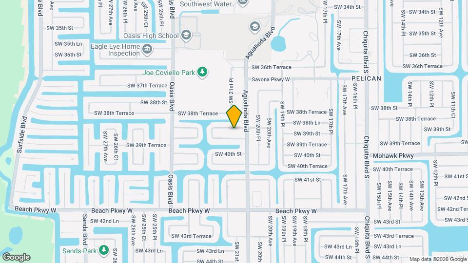 2114 SW 39th St Map and Location Details