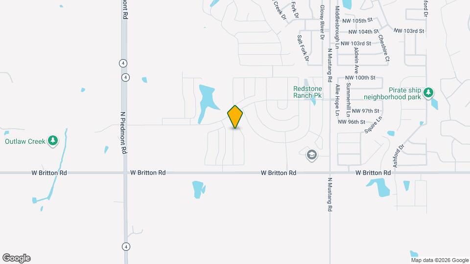 9708 Laredo Ln Map and Location Details