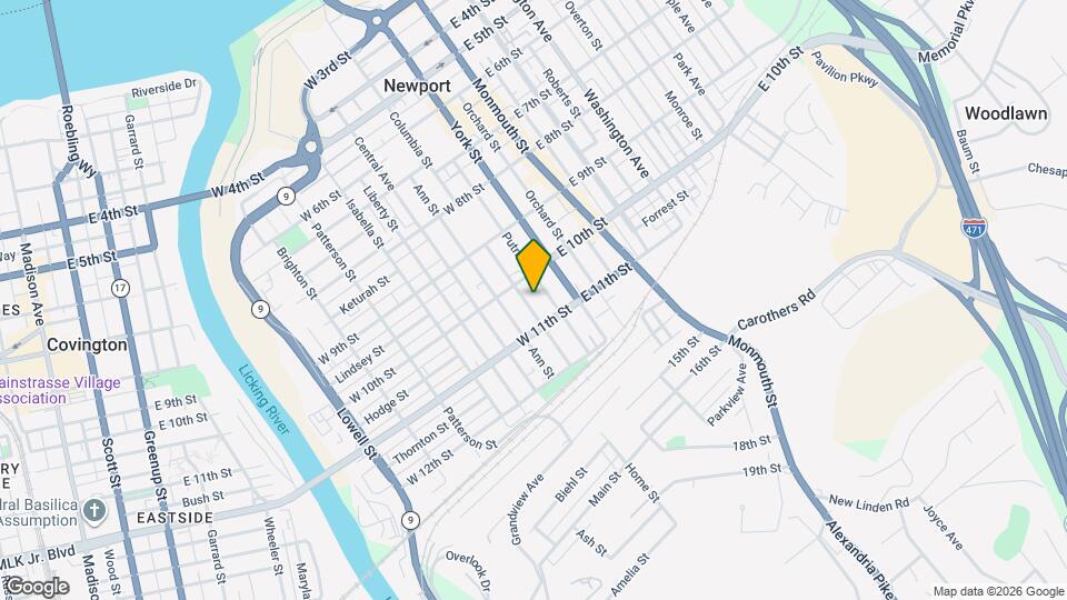 1019-1021-1021 Columbia St Map and Location Details