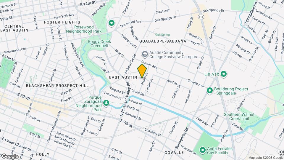 1006 Fiesta St Map and Location Details