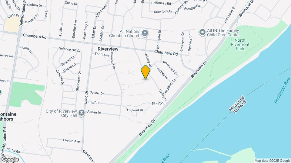 303 Midridge Dr Map and Location Details