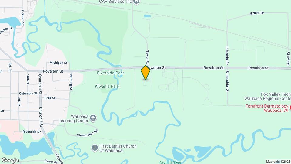 Waupaca Townhomes Map and Location Details