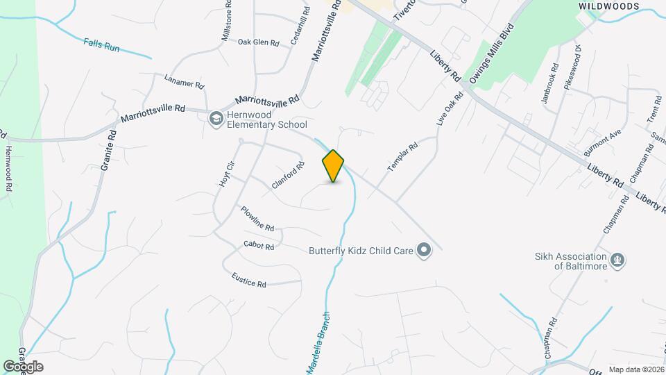 3615 Laguna Ct Map and Location Details