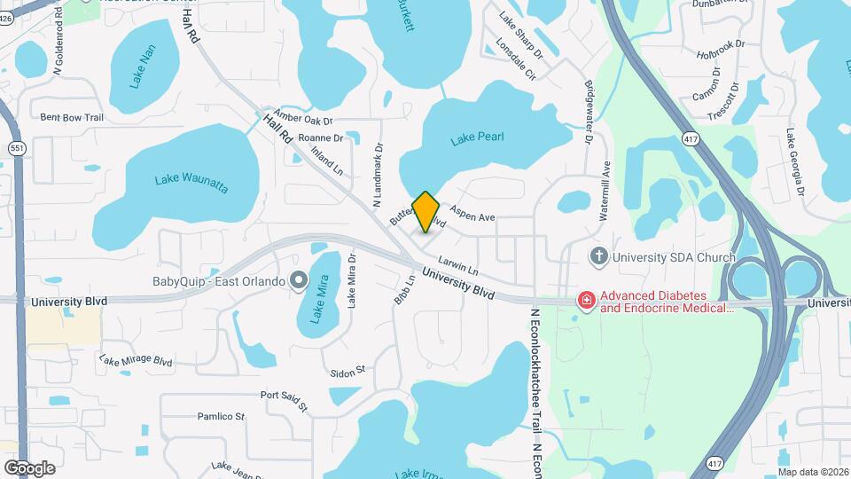 8531 Weeping Willow Way Map and Location Details