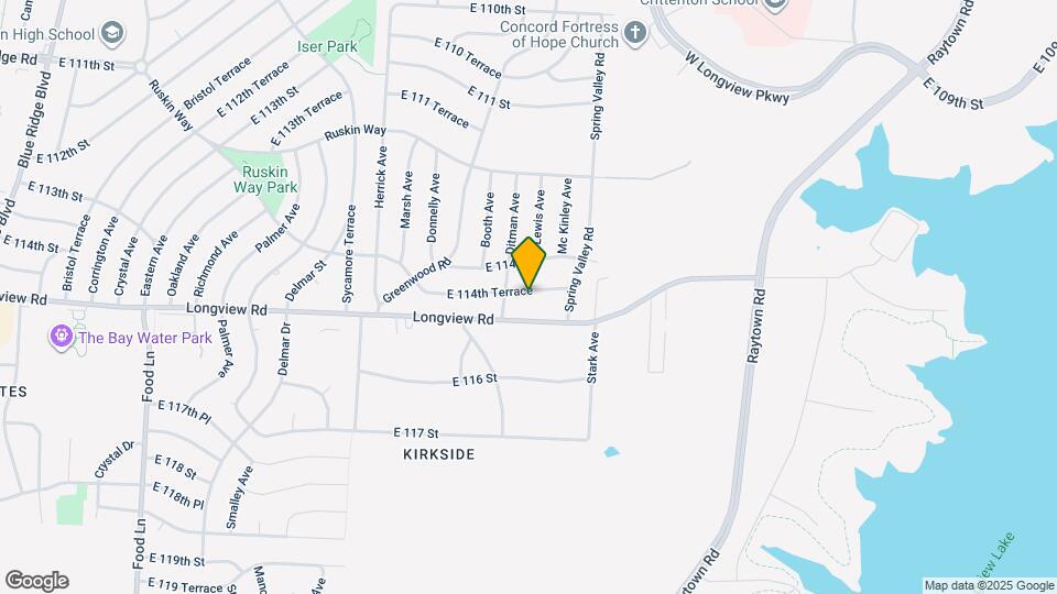 8617 E 114th Terrace Mapa y Detalles de la Ubicación