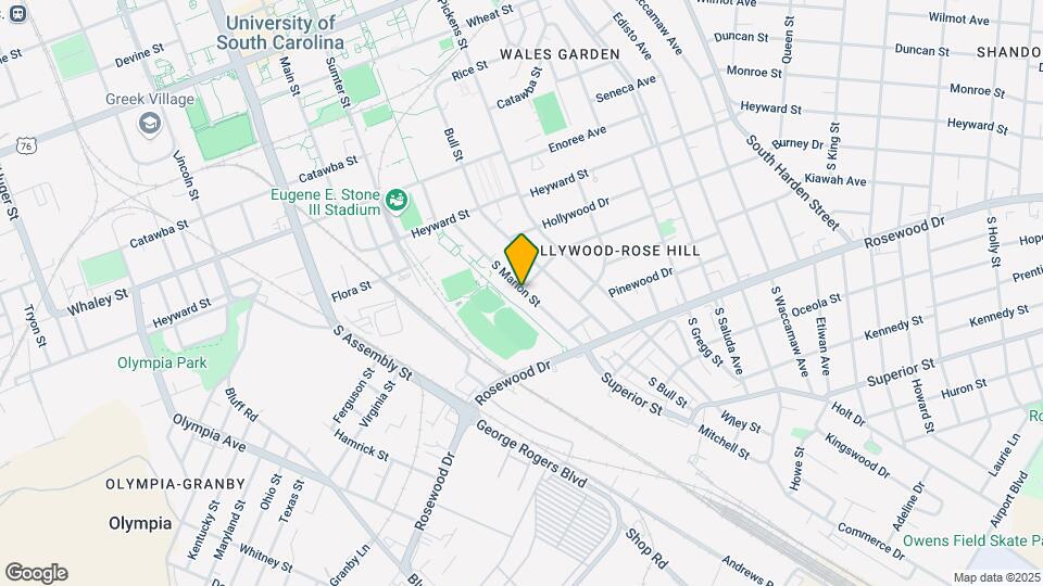 227 S Marion St Mapa y Detalles de la Ubicación