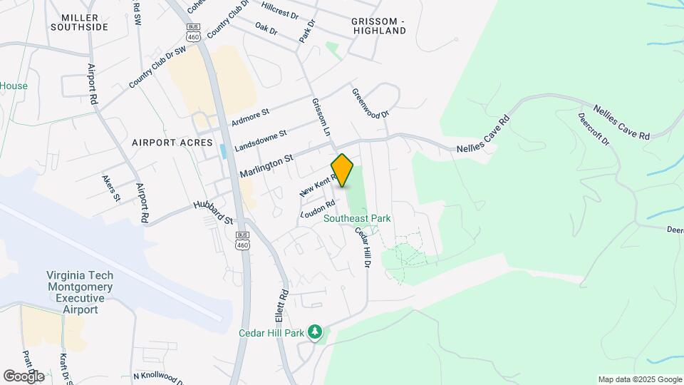 1821 Sussex Rd Mapa y Detalles de la Ubicación