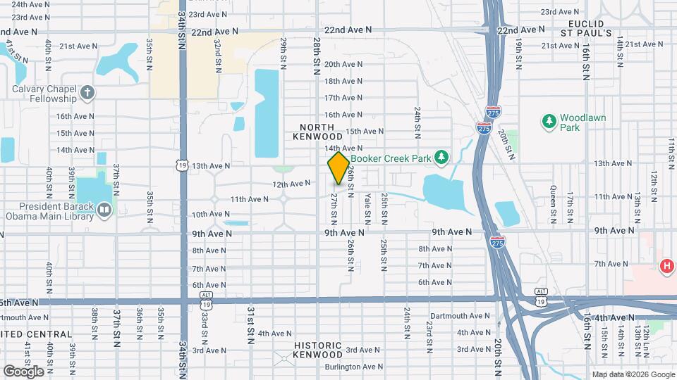 1101 27th St N Map and Location Details