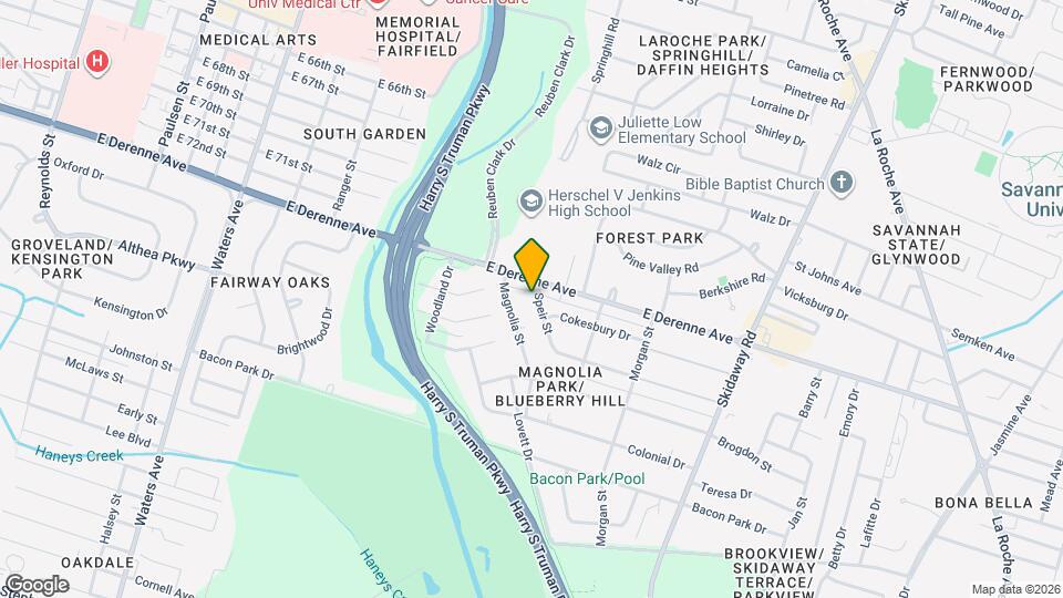 5415 Speir St Map and Location Details