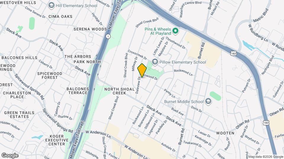 3104 Candlelight Ct Map and Location Details