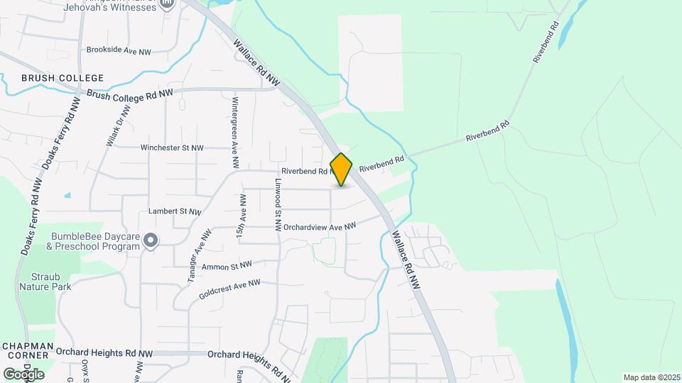 1128 Hemlock St NW Map and Location Details