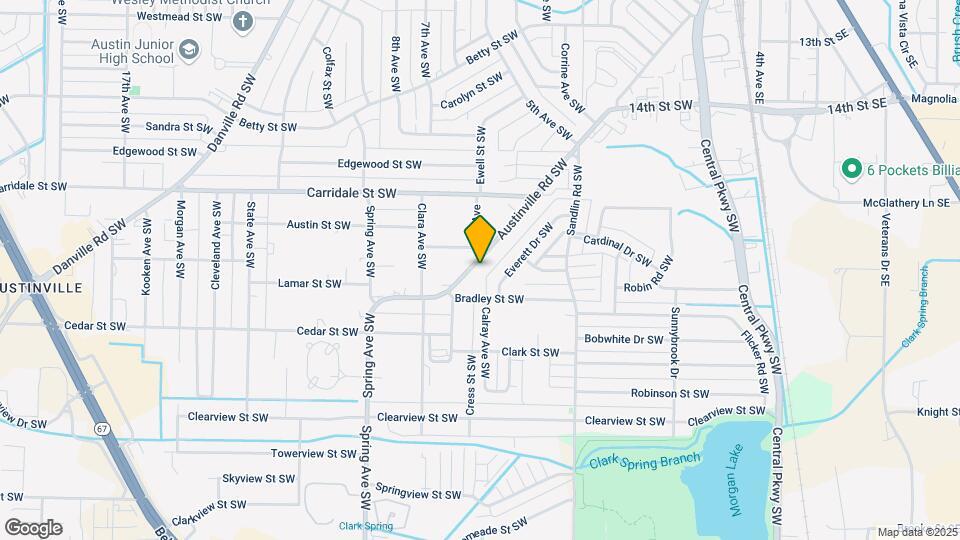 520 Austinville Rd SW Map and Location Details