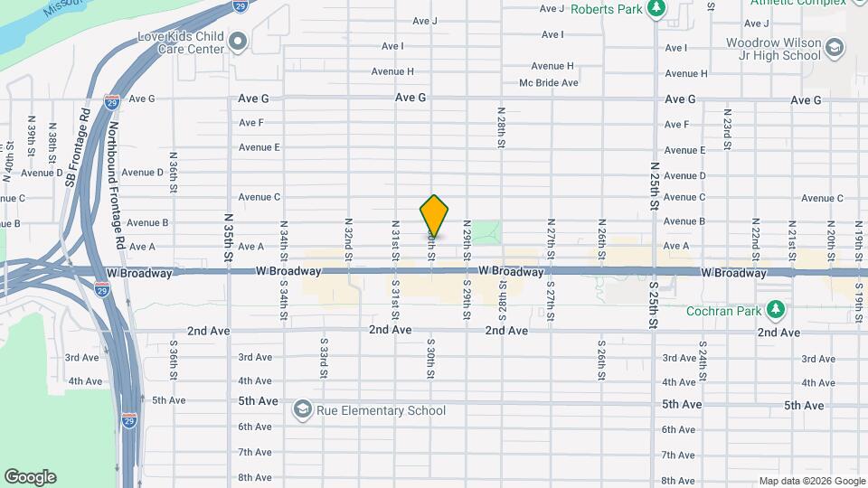 2937 1/2 Ave A, Unit 2937 1/2 Mapa y Detalles de la Ubicación