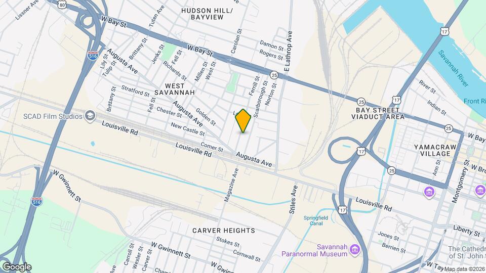 246 Ferrill St Map and Location Details