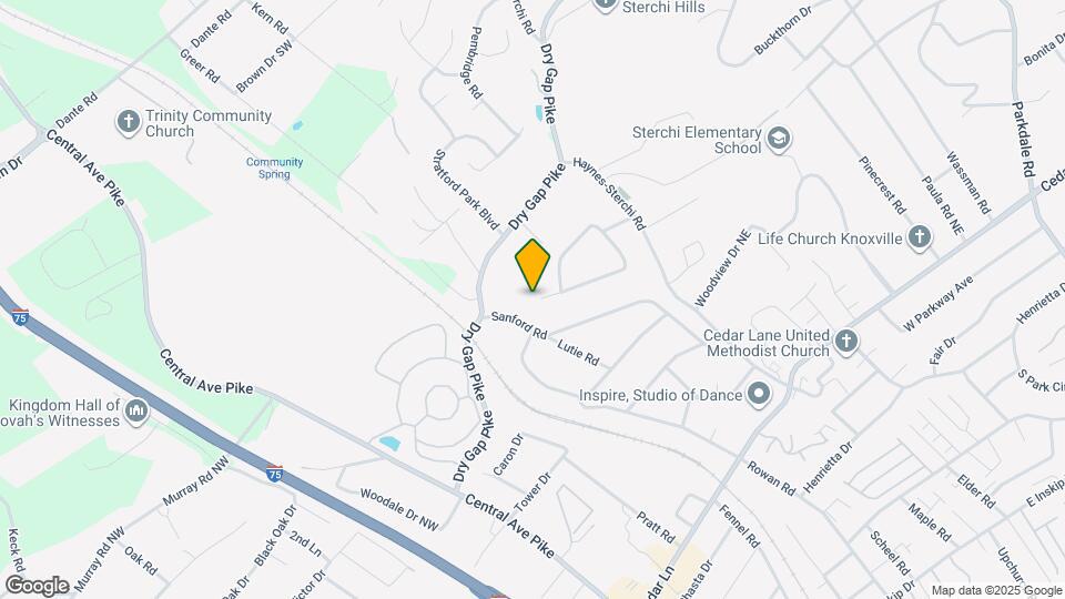 5736 Woodleaf Dr Map and Location Details