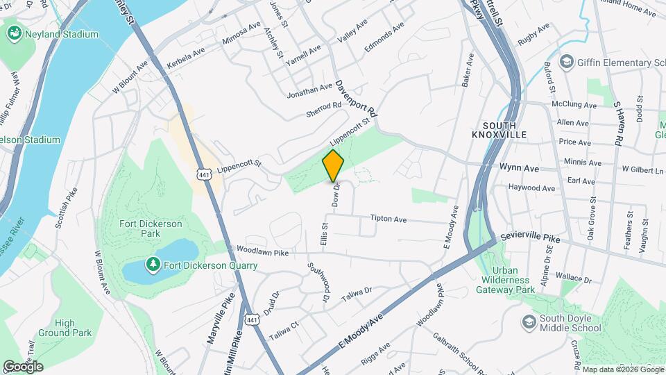 3051 Dow Dr Map and Location Details