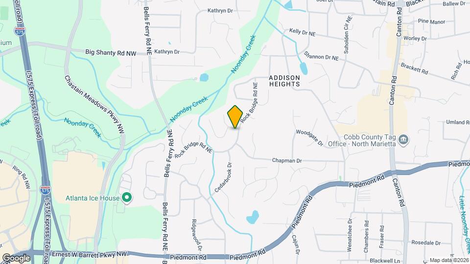 2949 Rock Bridge Rd NE Map and Location Details