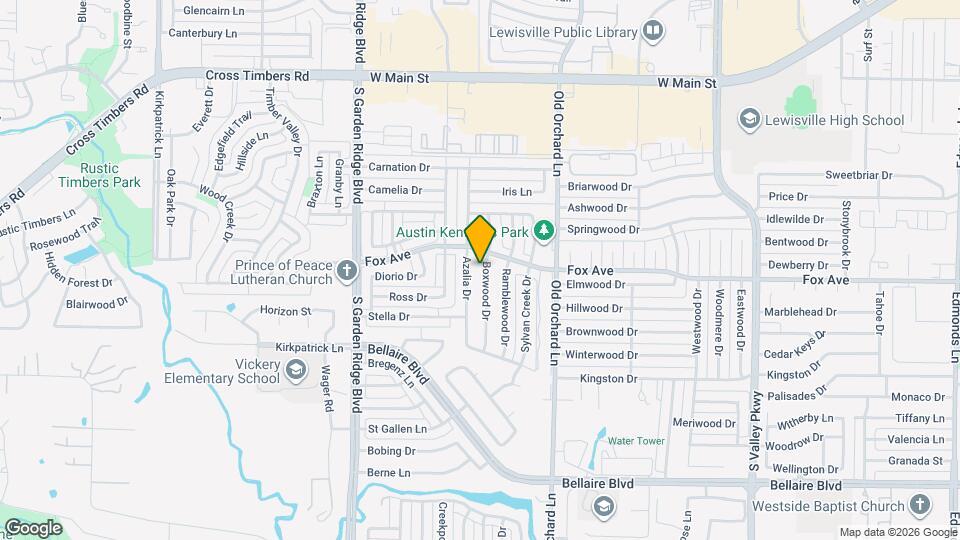 910 Boxwood Dr Map and Location Details