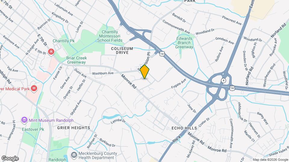 3436 Washburn Ave Map and Location Details