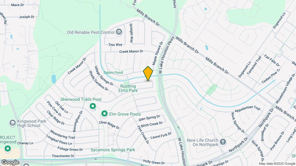3318 Golden Willow Dr Mapa y Detalles de la Ubicación