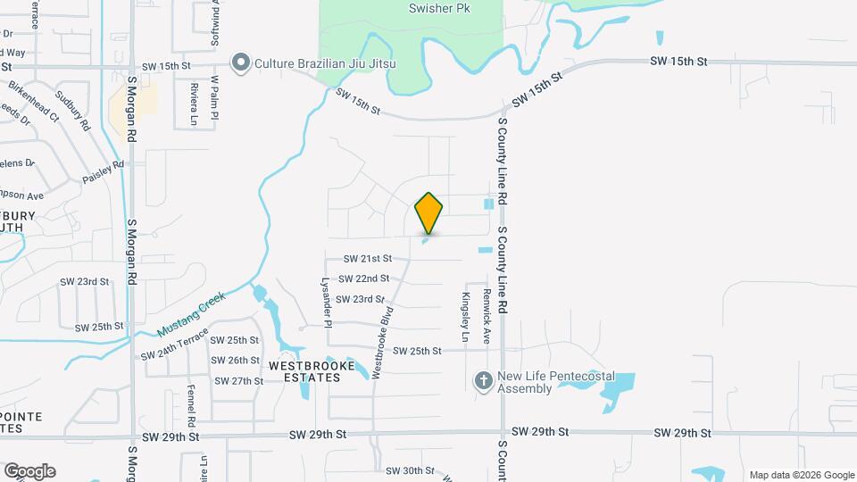 9216 SW 20th St Map and Location Details