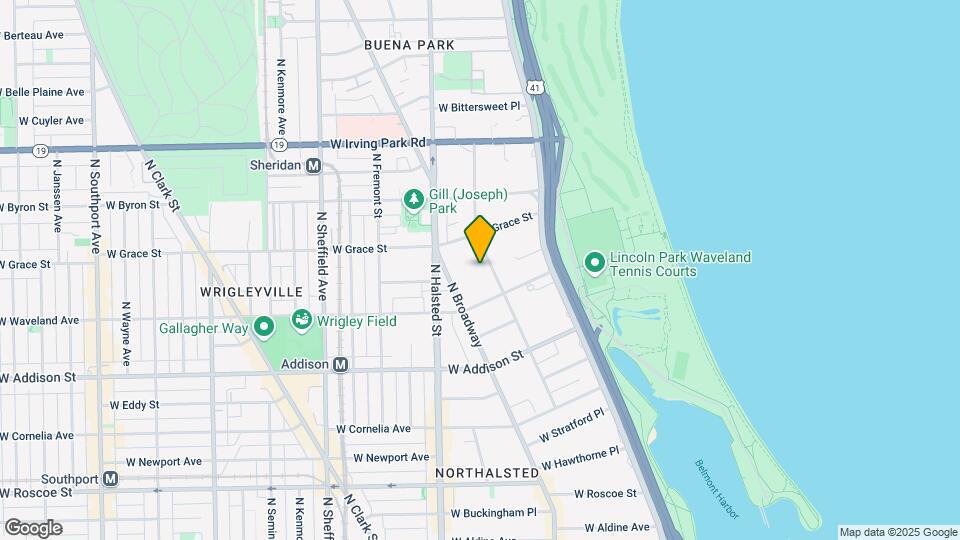 3732 N Pine Grove Ave, Unit 3720.5-2E Map and Location Details