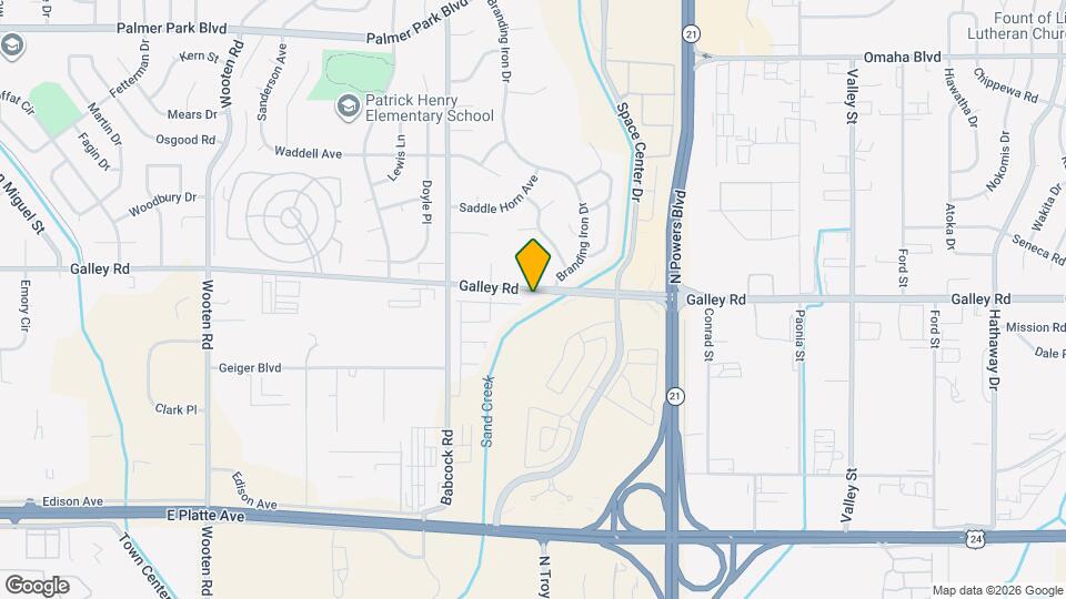 5492 Hammond Dr Map and Location Details