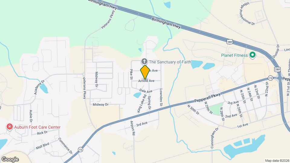 3355 Arnold Ave Map and Location Details