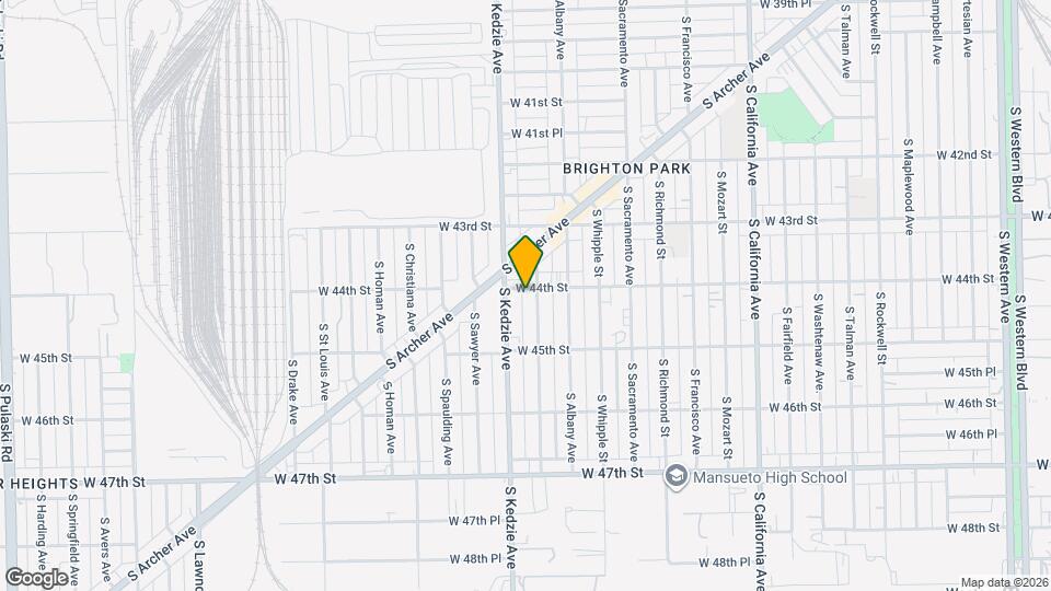3141 W 44th St Map and Location Details