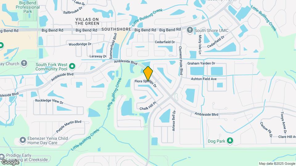 11314 Flora Springs Dr Map and Location Details
