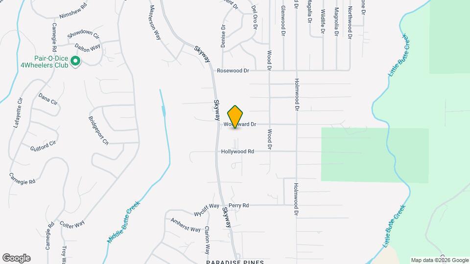 6434 Woodward Dr Map and Location Details