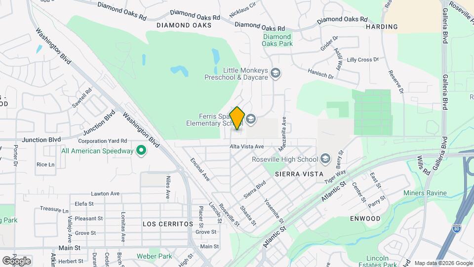 656 Shasta Oaks Cir Map and Location Details