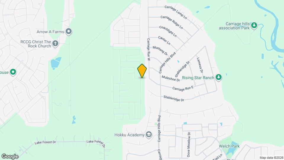 13398 Musky Dr Map and Location Details