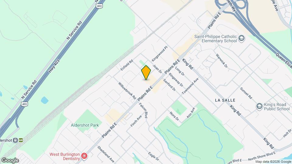 481 Plains Rd E, Unit SI ID1513123P Map and Location Details