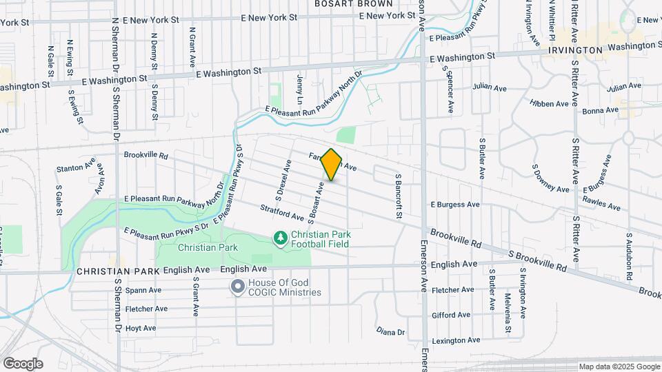 4713 Young Ave Mapa y Detalles de la Ubicación