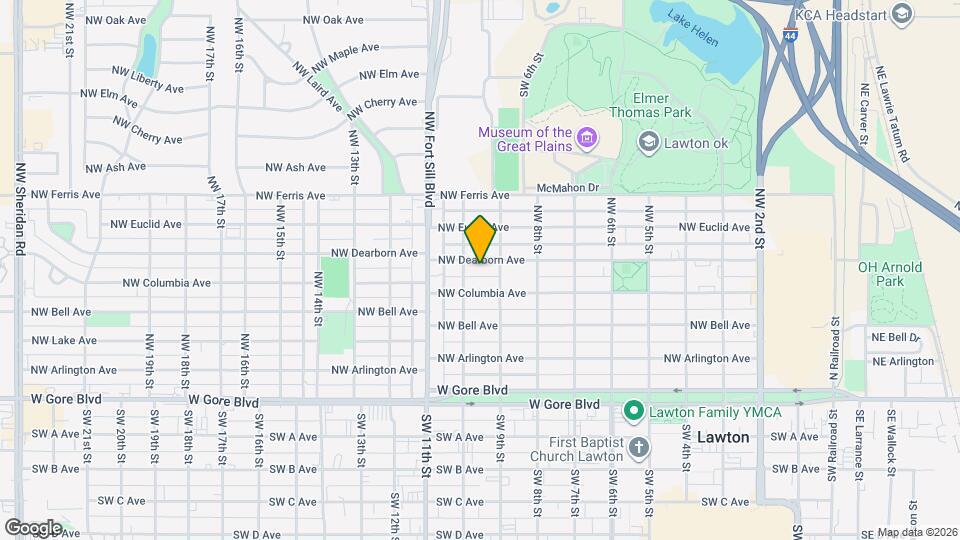 910 NW Dearborn Ave Map and Location Details