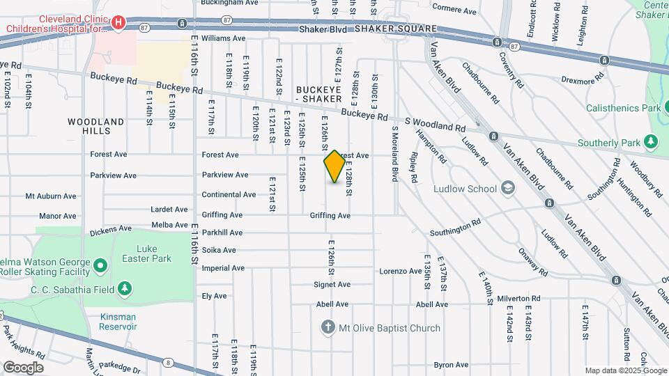 3023 E 126th St Map and Location Details