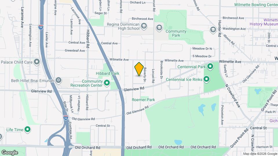 406 Sunset Dr Map and Location Details