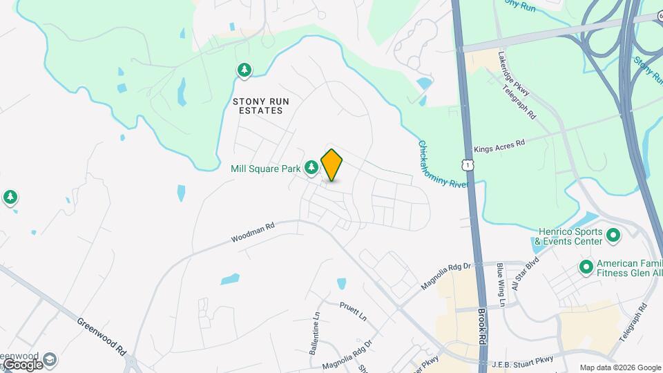 10810 Porter Park Ln Map and Location Details