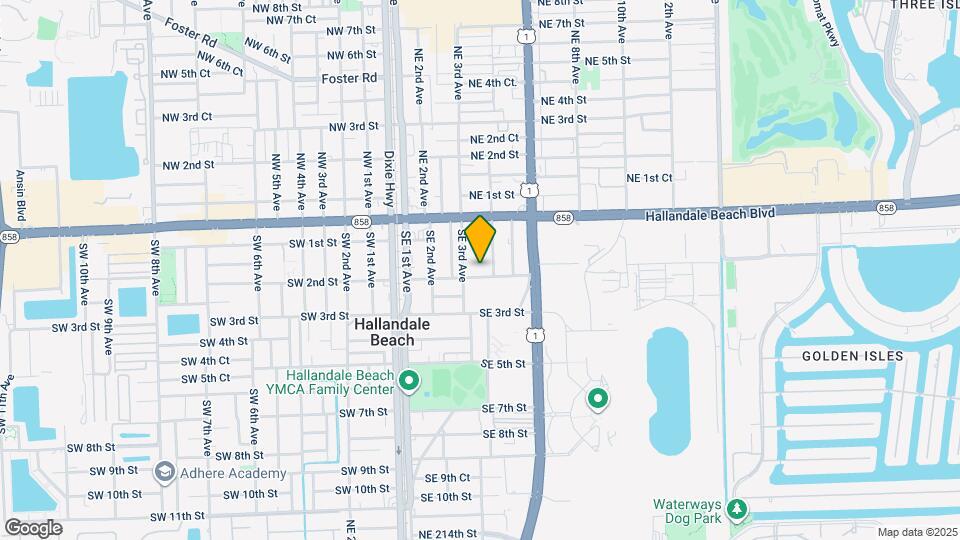 317 SE 2nd St, Unit 1 Mapa y Detalles de la Ubicación