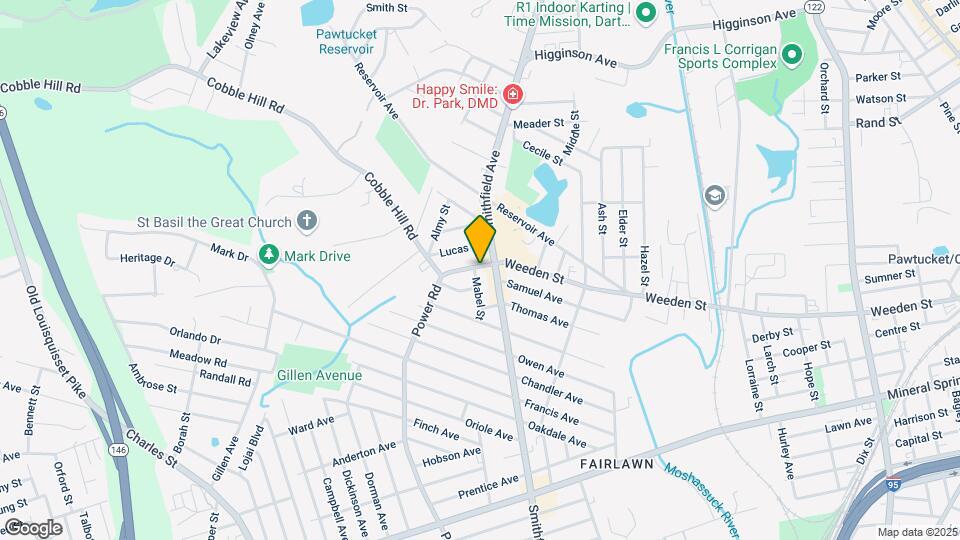 800 Weeden St Map and Location Details