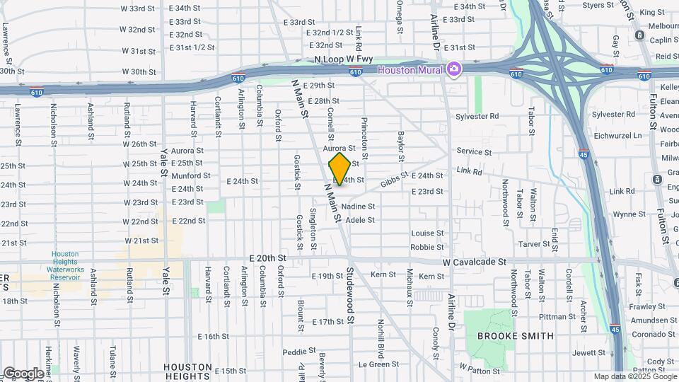 811 E 23rd St Map and Location Details