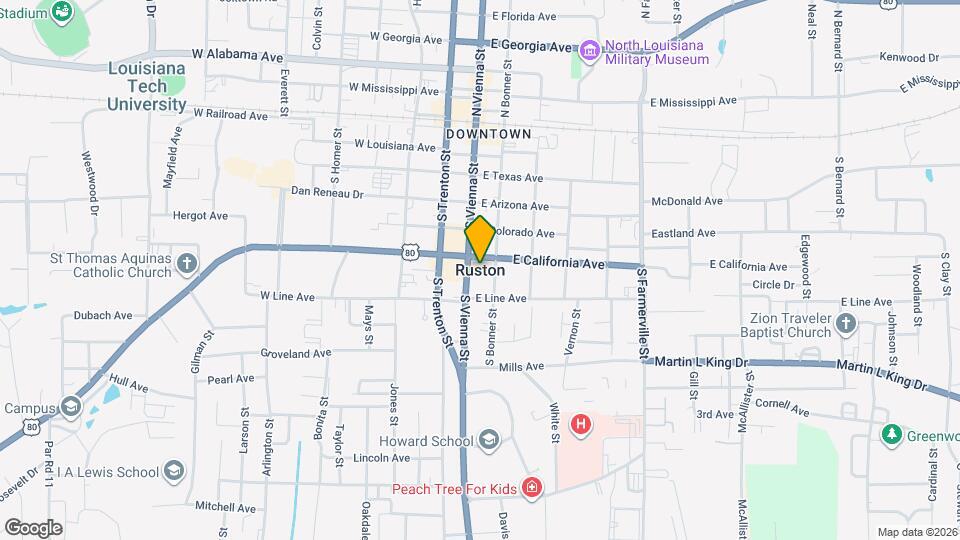 3021 Zachary Map and Location Details