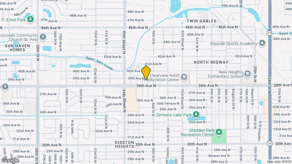3820 Tifton St N Mapa y Detalles de la Ubicación