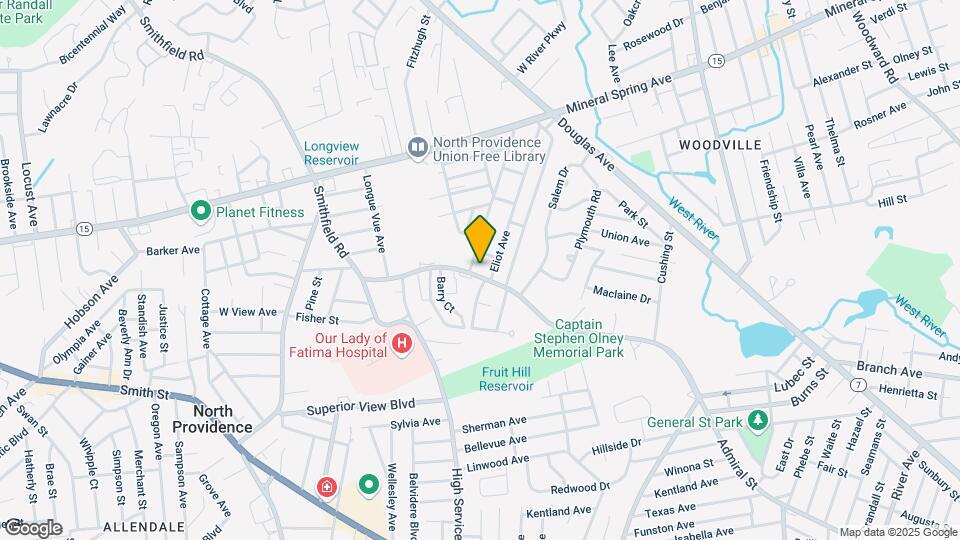 243 Smithfield Rd Map and Location Details