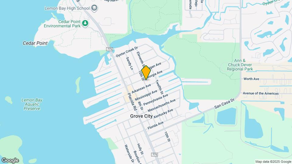 2621 10th St Map and Location Details