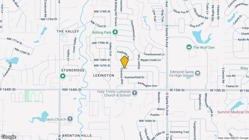 2813 Greenfield Dr Map and Location Details