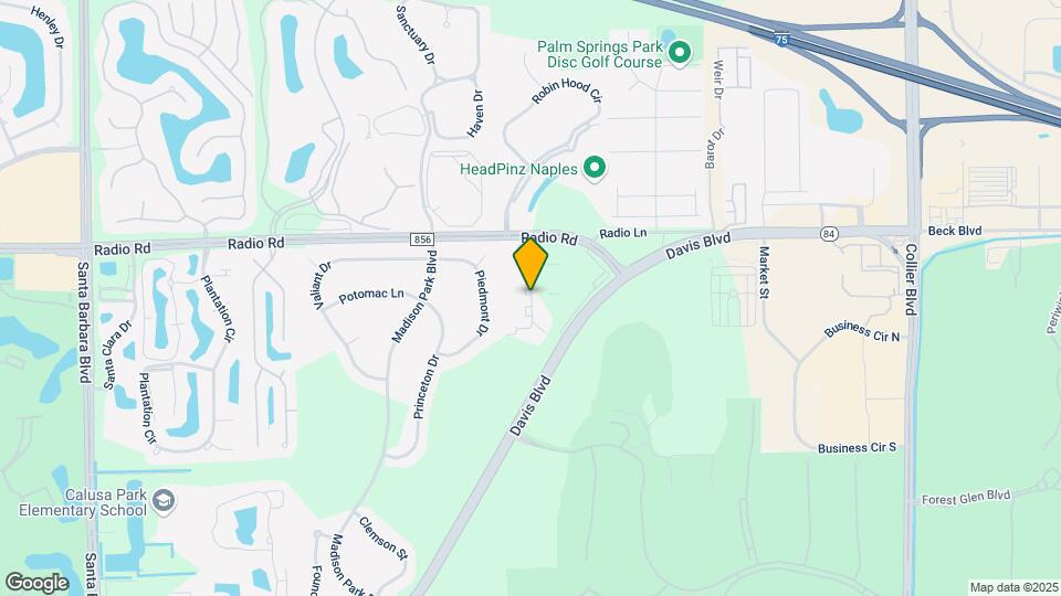 8255 Ibis Club Dr, Unit 508 Map and Location Details